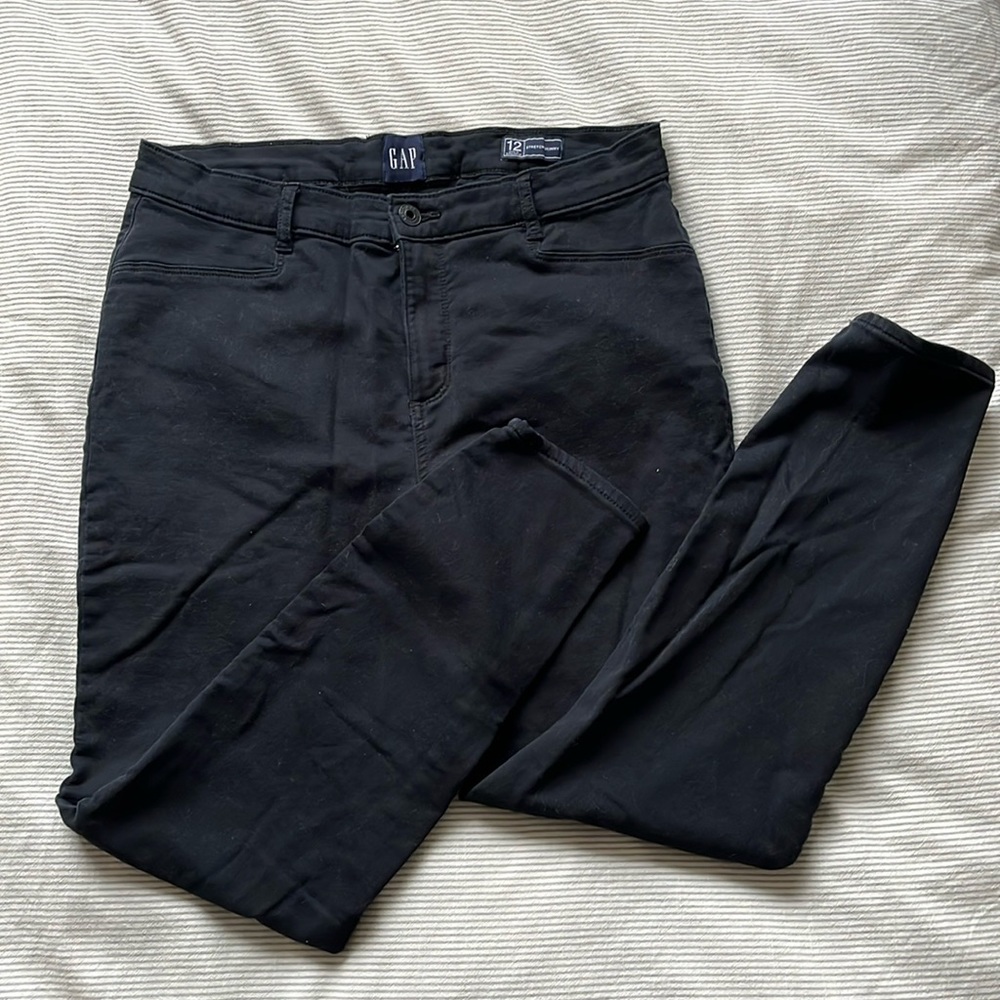 COPY - Like New Gap Stretch Skinny Black Pants